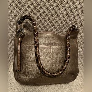 Brighton Barbados Braided strap hobo